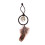 Tree Feather Pendant Alloy Key Ring Handbag Decoration 1