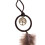 Tree Feather Pendant Alloy Key Ring Handbag Decoration 5