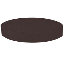 (160x90cm, Coffee Color) Waterproof Round Outdoor Spa Hot Tub Cover - Dust Protection