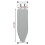 (140*50cm) Polyester ironing board cover High temperature resistant double layer ironing board cover Gray 1