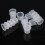 1000pz Tazzine Plastica per Make-up Permanente (L) 4