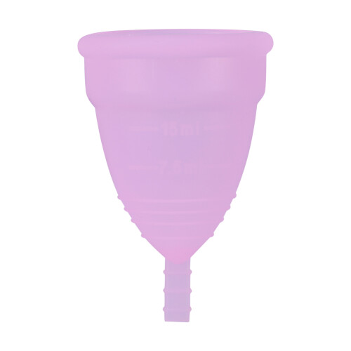 Tazza Mestruale Silicone Riutilizzabile Viola S