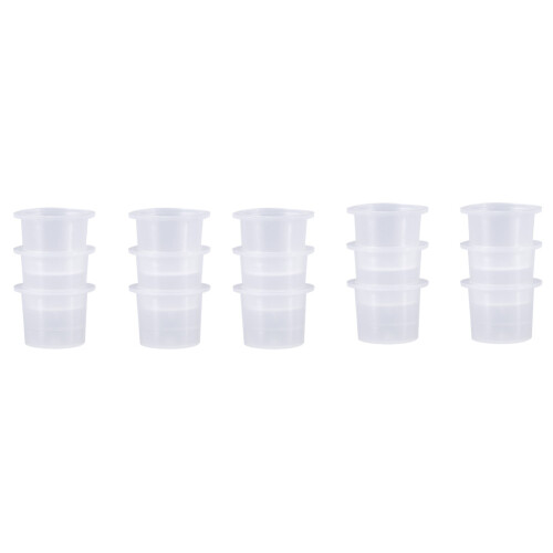 1000pz Tazzine Plastica per Make-up Permanente (L) 1