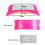 Cuscino in silicone per manicure, lavabile e pieghevole 5