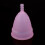 Reusable Medical Silicone Menstrual Cup Pink L 2