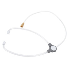 Transparent PP Dual Head Stethoscope for Noise Testing Monitoring