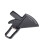 Body Fat Caliper Skin Fold Measure Tester Black 2