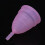 2 Pezzi Coppa Mestruale in Silicone Rosa 4