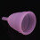 2 Pezzi Coppa Mestruale in Silicone Rosa 3