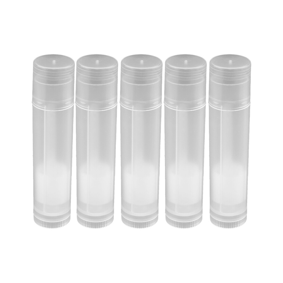 Black/White 100Pcs 5Ml Clear Empty Lipstick Tube