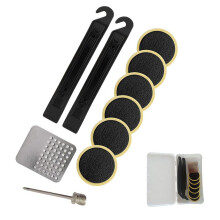 Bike Repair Patches Tool Set Self Adhesive Glueless Tire Patches