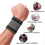 (M) 2pcs Copper Wrist Compression Brace, Elastic Wrist Support Sleeve Wrist Braces For Tendonitis, Arthr 2