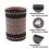 (M) 2pcs Copper Wrist Compression Brace, Elastic Wrist Support Sleeve Wrist Braces For Tendonitis, Arthr 3