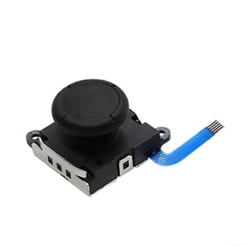 Joystick Thumb Replacement Module for Nintendo Switch NS - Black Sensor Repair Accessory Compatible with Joy-Con