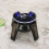 Solar 360 Rotating Watch Phone Stand LED Light Black 5