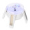 Solar 360 Rotating Watch Phone Stand LED Light White 2
