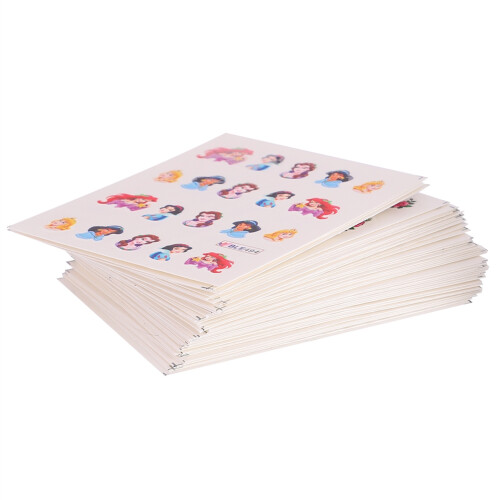 50 Sheets 3D Flower Nail Art Transfer Stickers