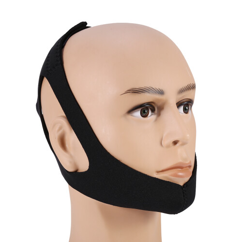 Sleep Mask Anti-Snore Headband Jaw Support Strap