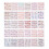 50 Sheets 3D Flower Nail Art Transfer Stickers 3