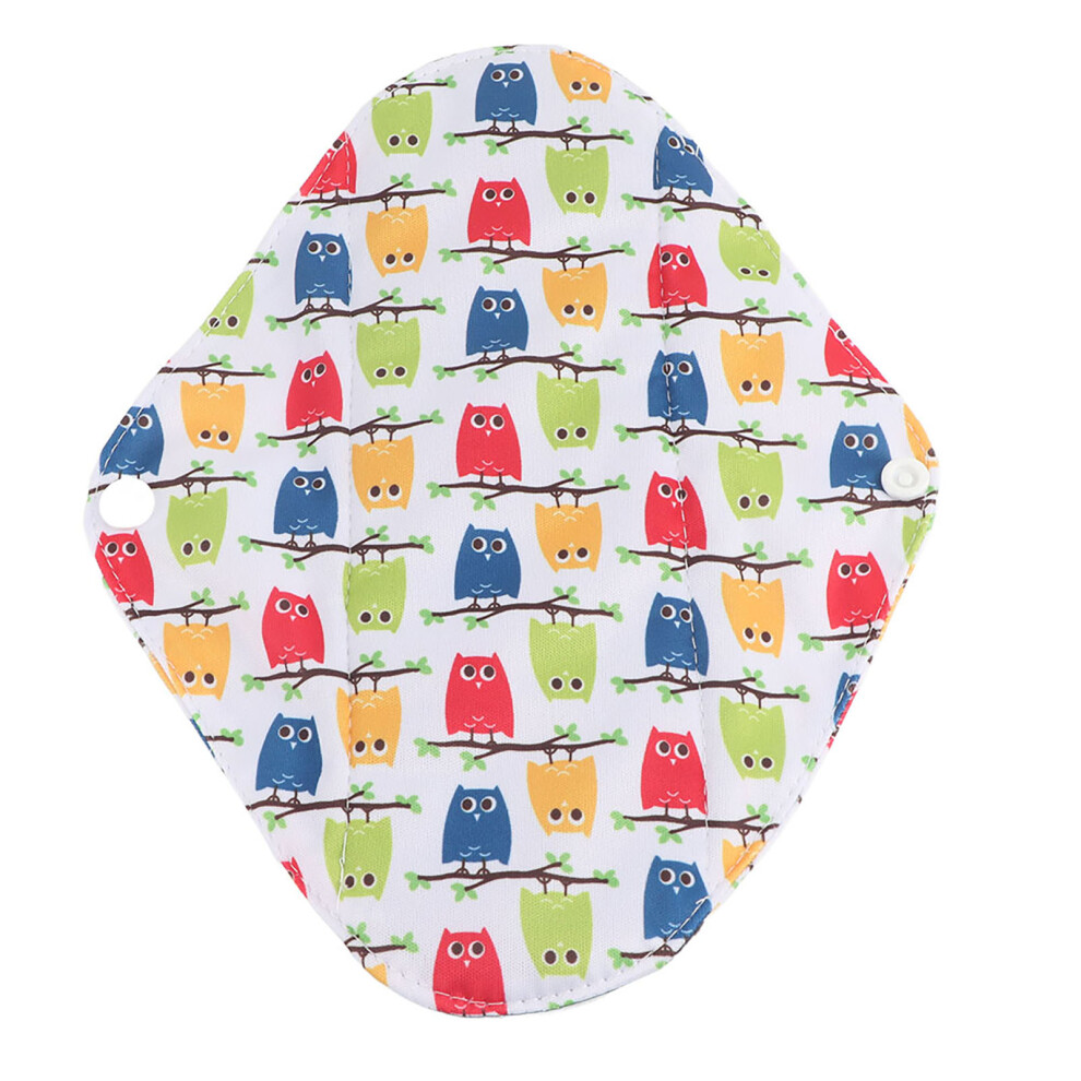 1PC Reusable Bamboo Charcoal Panty Liner Washable Sanitary Pad