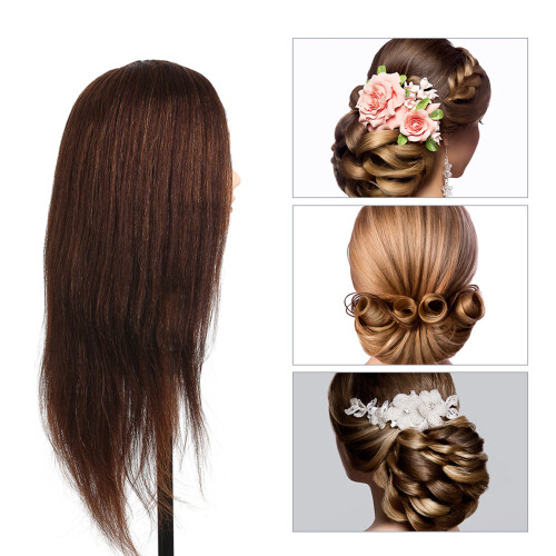 Mannequin Head with Clamp for Braiding