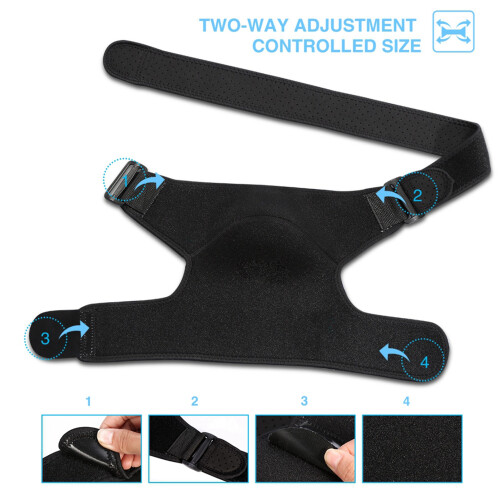 Shoulder Brace Breathable Neoprene Shoulder Support for Rotator Cuff 2