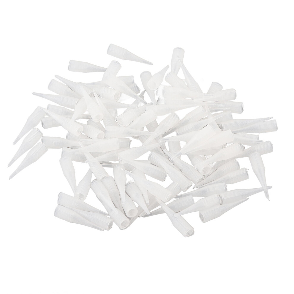 100Pcs/Set Disposable Tattoo Needle Tube Round Microblading 1R