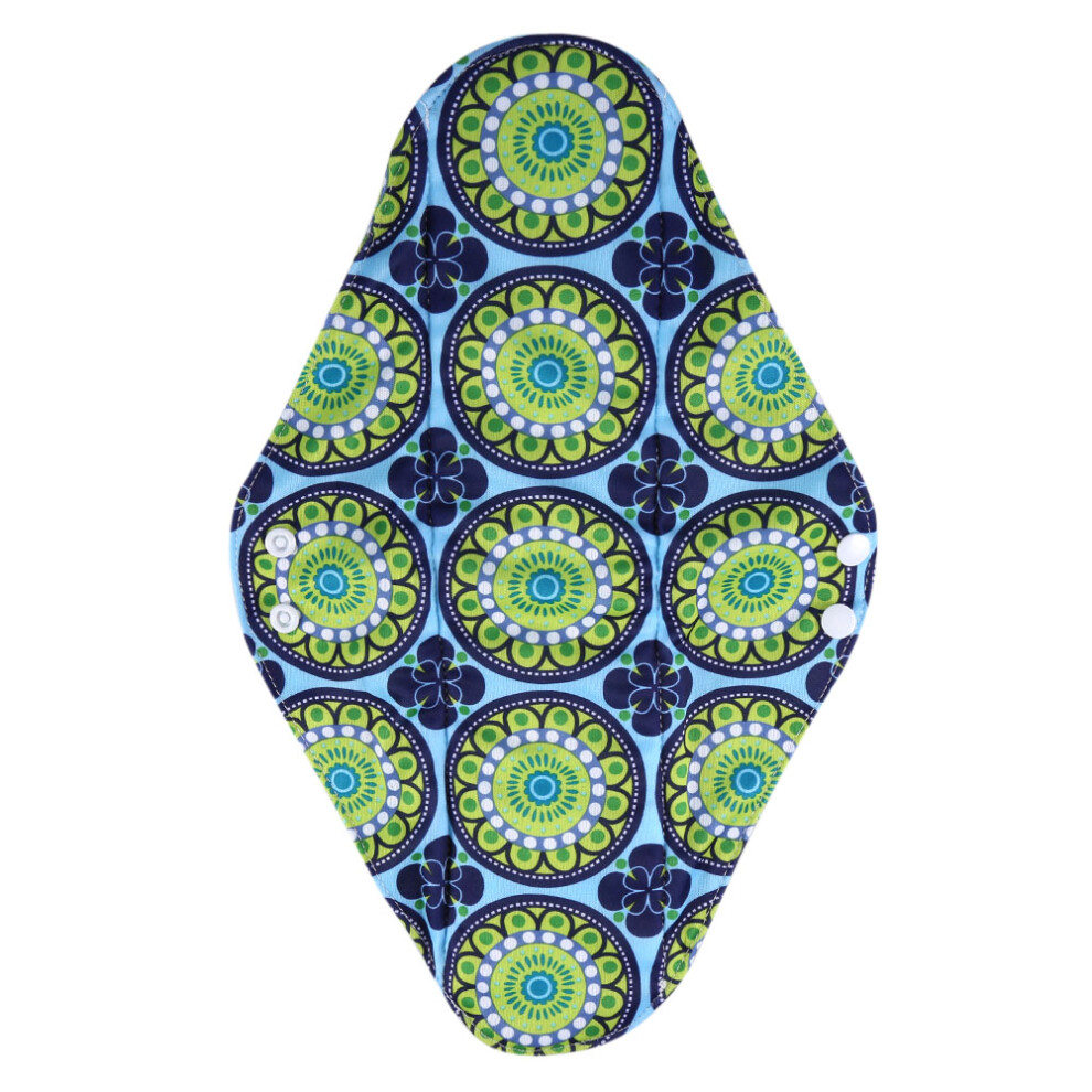 Reusable Charcoal Bamboo Sanitary Pad Washable Menstrual Napkin (WSD7)