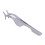 Stainless Steel False Eyelash Applicator Tweezer Tool 4
