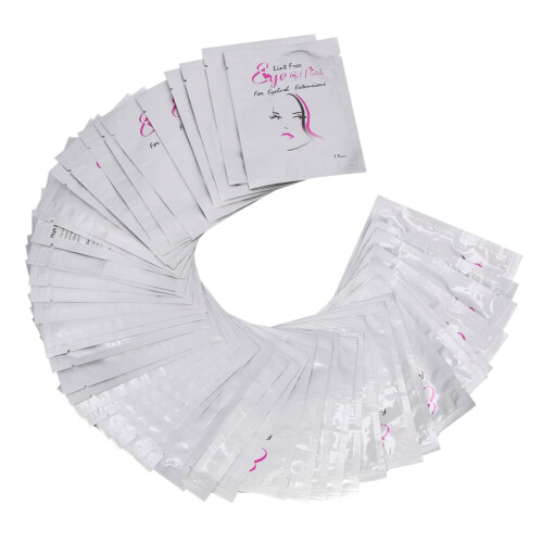 Cuscinetti Idrogel per Ciglia 30 Coppie Argento