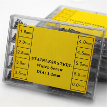 1.6-6.0mm Stainless Steel Watch Cross Screws Accessories