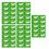 50x Hydrogel Oogkussentjes Wimperverlenging Groen 4