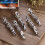 5St Croc Haarklemmen Zebra Plastic 1