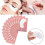 50x Hydrogel Oogmaskers Wimperverlenging Roze 4