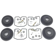 4-delige carburateur reparatieset met membraan compatibel met Bandit GSF 600 S 96-03