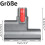 Μίνι βούρτσα turbo για ηλεκτρικές σκούπες Dyson V7 / V8 / V10 / V11 / V15, κυλινδρική βούρτσα γρ 4