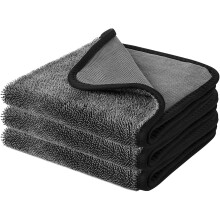 Toalha de banho brilhante tamanho XXL, toalha de secagem rápida 40x60cm, tecido para enxugar água no chuveiro e banheiro (3, preta)