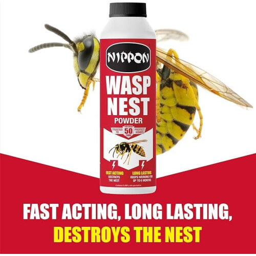 Vitax Nippon Wasp Nest Powder & Foam Combo Fast Control 2