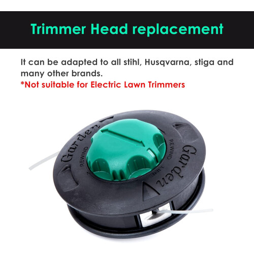 Κεφαλή θαμνοκοπτικού Load E Go Head, OLEOMAC, 130 MM, M 10X1.25 F, Μεταλλική κεφαλή θαμνοκοπτικο 1