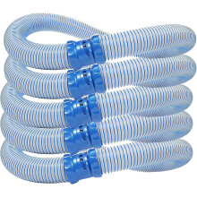Tuyau d'aspiration pour nettoyeur de piscine creusée - Compatible avec aspirateurs Zodiac MX6 et MX8 (5 pièces)