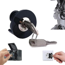1 serrure de prise, prise verrouillable, protection pour prise, prise de sécurité enfant, protection de prise de courant, sécurité enfant, l