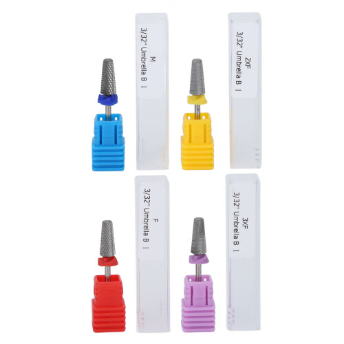 4 stücke Nagel Bohrer Bits Wolfram Hartmetall 2