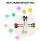 Kid's Wooden Percussion Instruments - Bright Design Comfortable Handle 6