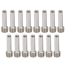 (11.3mm) 15Pcs M4 Hex Screw Set Stainless Steel RC Car Silver 15.4mm