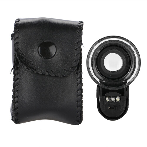 Mini 45X Adjustable Loupe Magnifier with LED Light