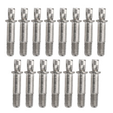 (M2.5x14mm) 15PCS Stainless Steel M2.5x14mm Flat Head Screws RC Bumper