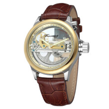 FORSINING Luxury Business Men Hollow Automatic Mechanical Watch #C