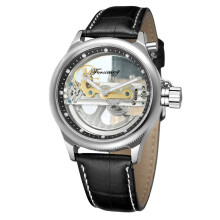 FORSINING Luxury Business Men Hollow Automatic Mechanical Watch #D