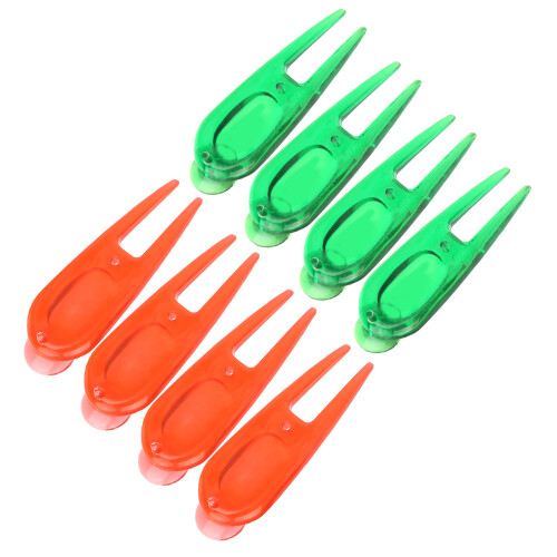 PE Plastic Golf Ball Divot Tool Pitch Fork Repair Kit with Marker 2