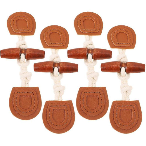 4 Pairs Toggle Buttons Replacement Garment Buttons Coat Sewing Buttons Decorative Coat Buttons 1